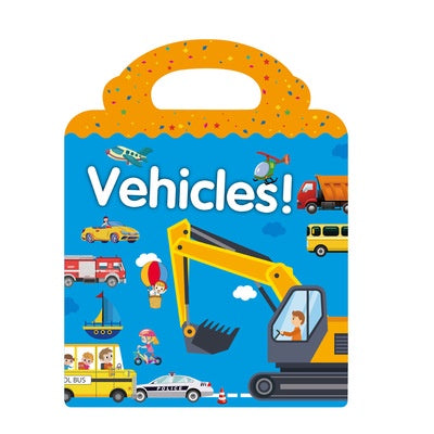 Sticker Book Vehicles