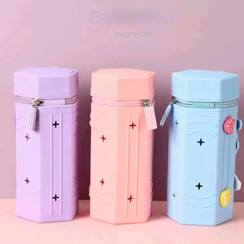 Cinnamoroll Hexagon Pencil Case