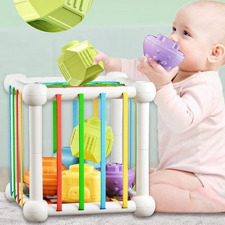 Rainbow Sensory Cube
