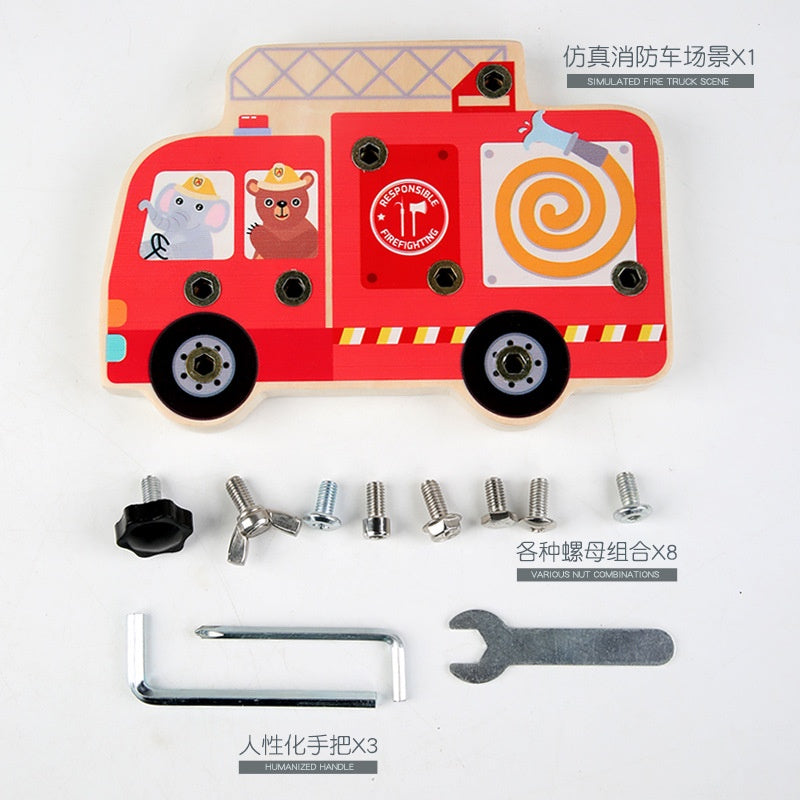 Fire Engine Busy Board