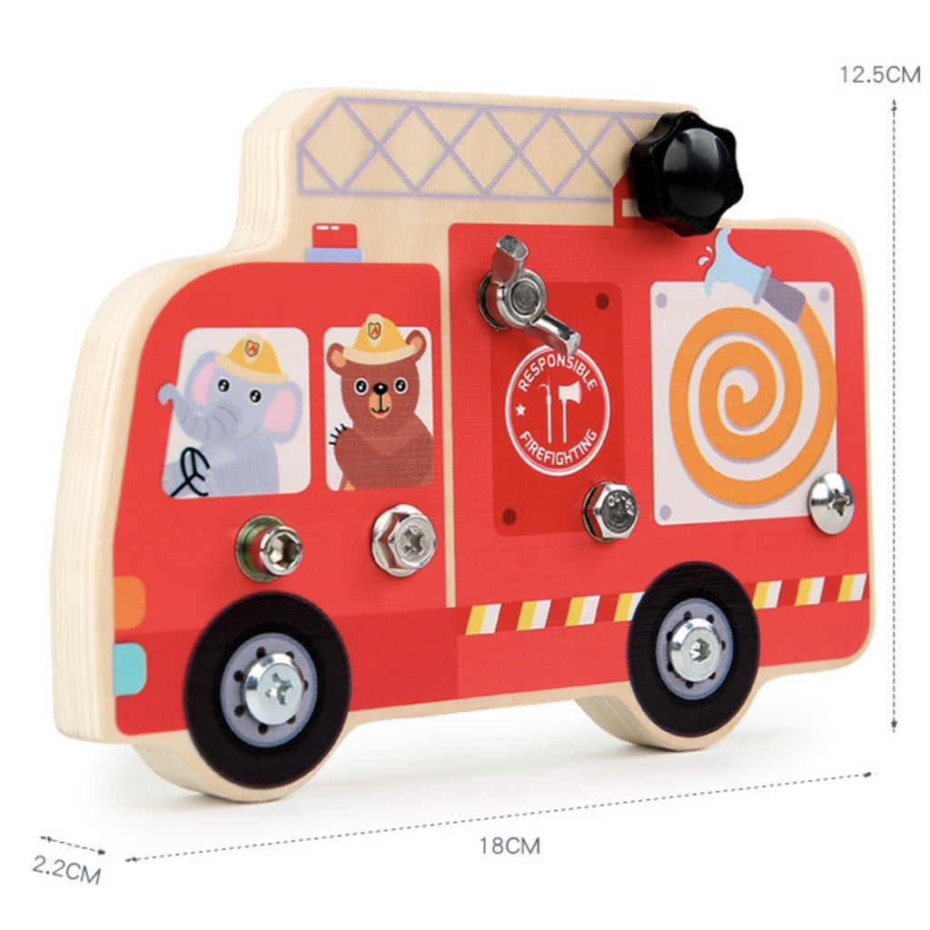 Fire Engine Busy Board