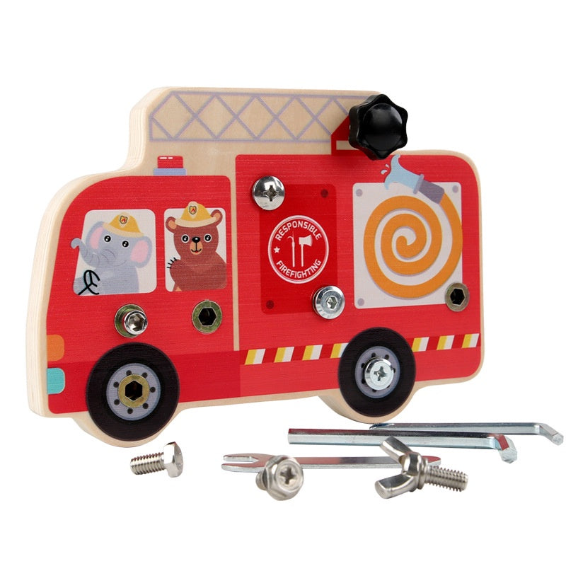 Fire Engine Busy Board