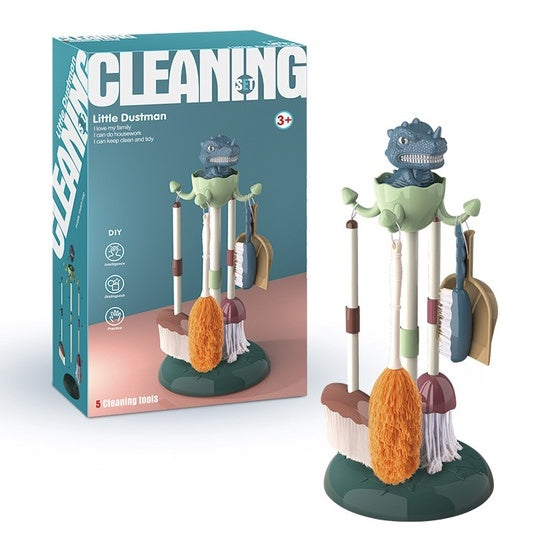 6pc Dinosaur Cleaning