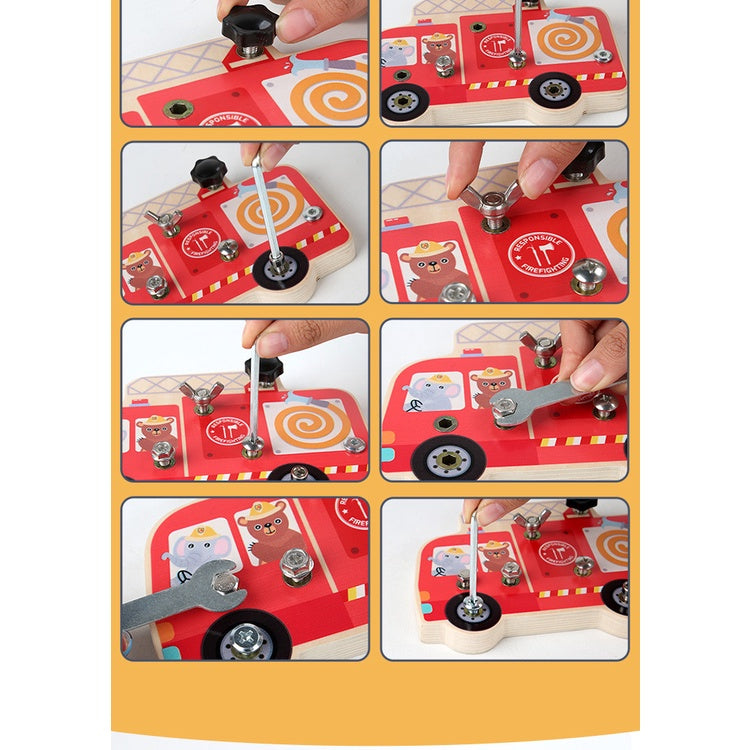 Fire Engine Busy Board