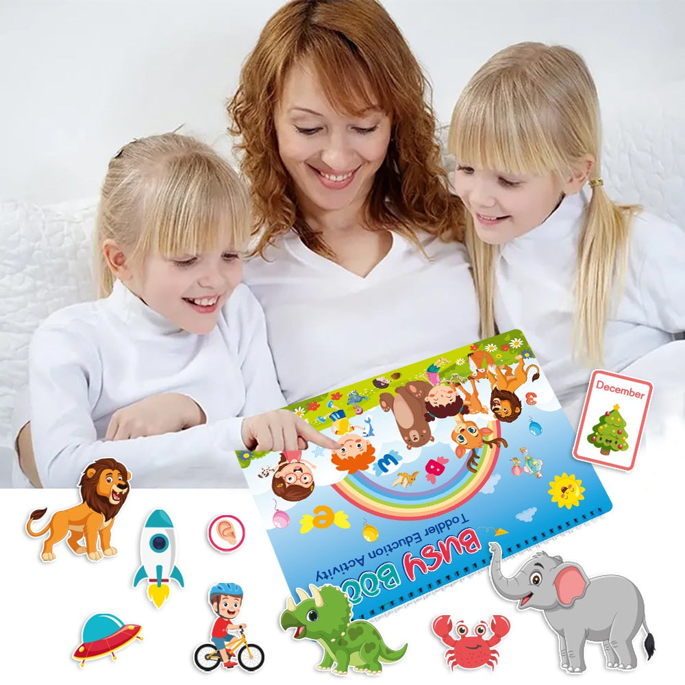 Busy Book Lion Blue