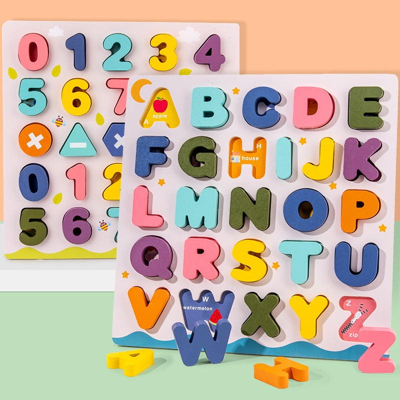 Pastel Puzzle Numbers