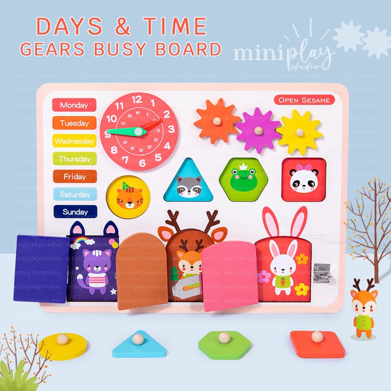 Days & Time Busy Board