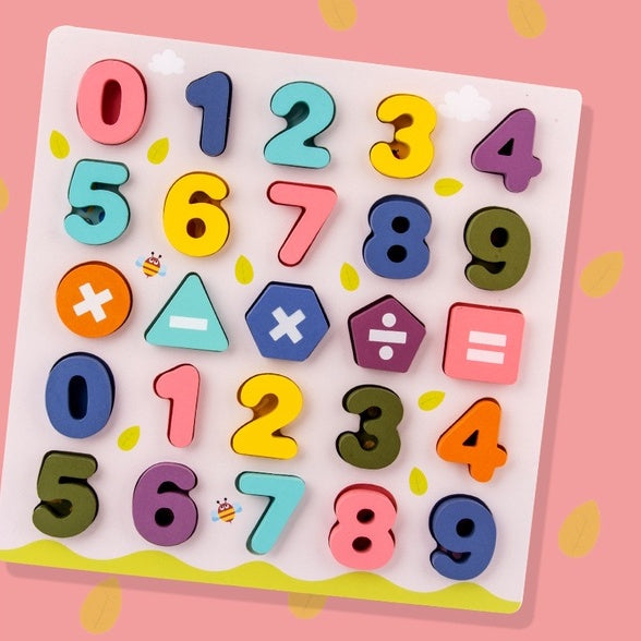 Pastel Puzzle Alphabet