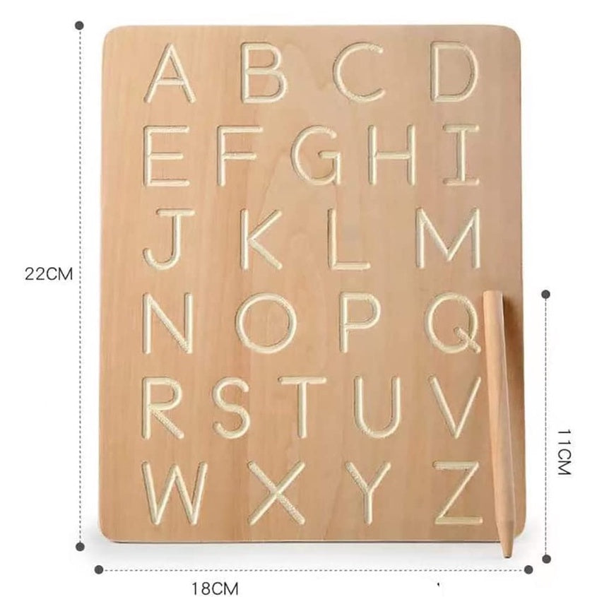 Reversible Letter Tracing Board