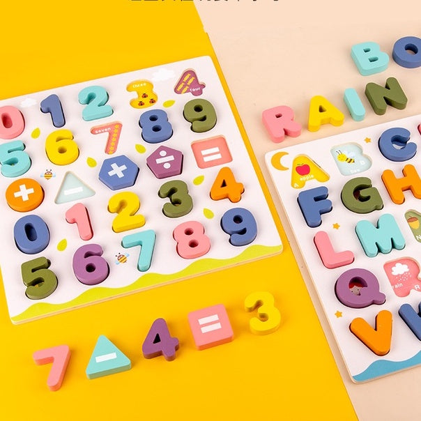 Pastel Puzzle Numbers