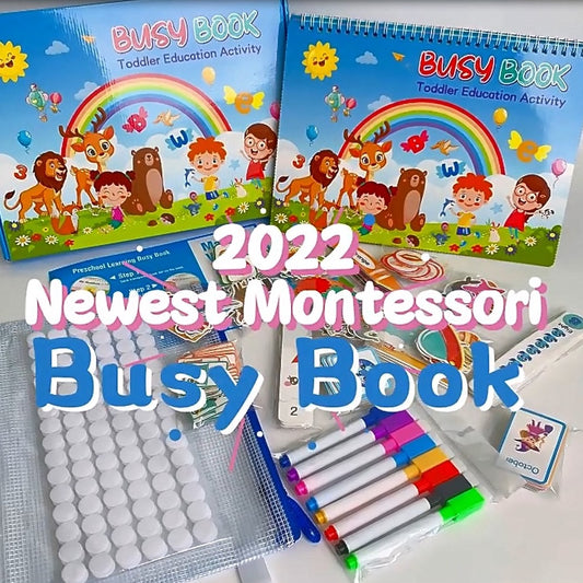 Busy Book Lion Blue