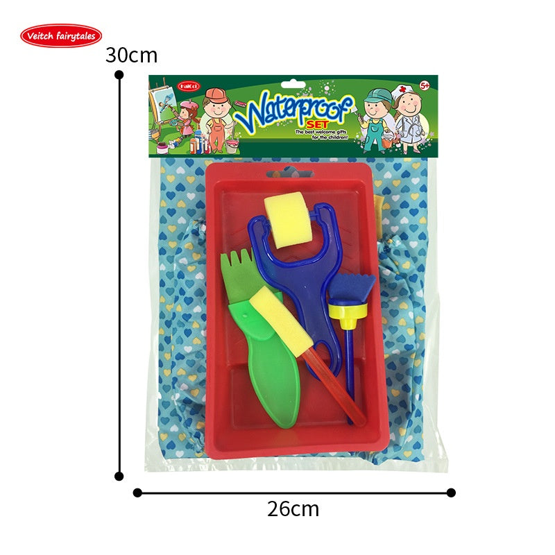 Art Painting Apron Set