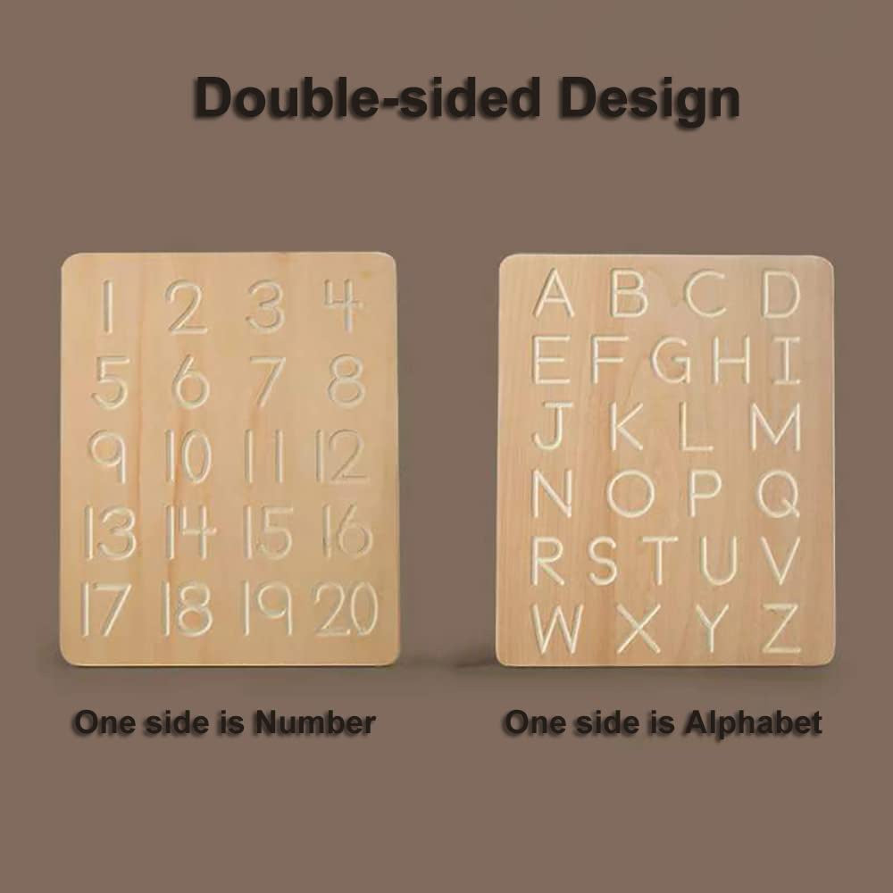 Reversible Letter Tracing Board