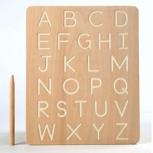 Reversible Letter Tracing Board