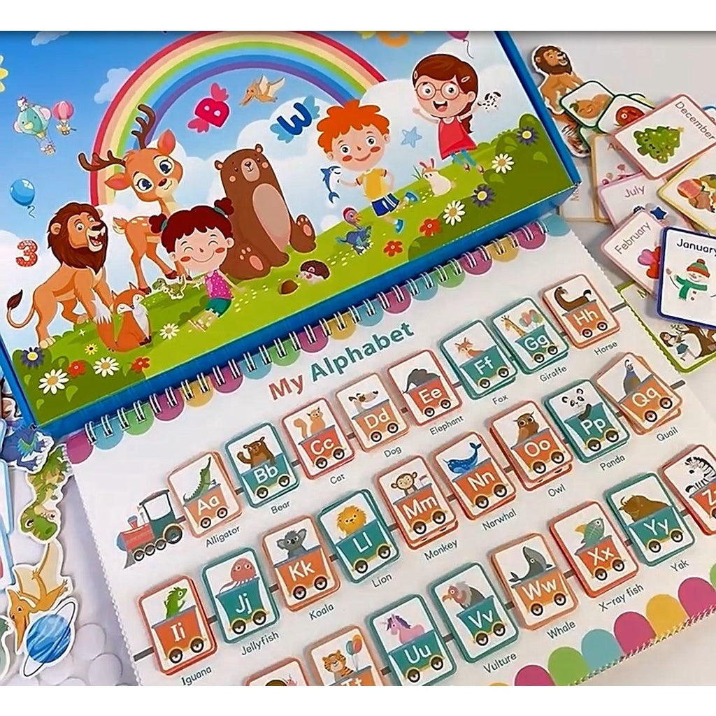Busy Book Lion Blue