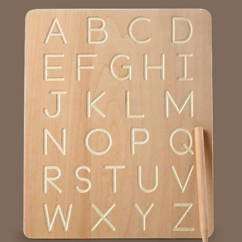 Reversible Letter Tracing Board