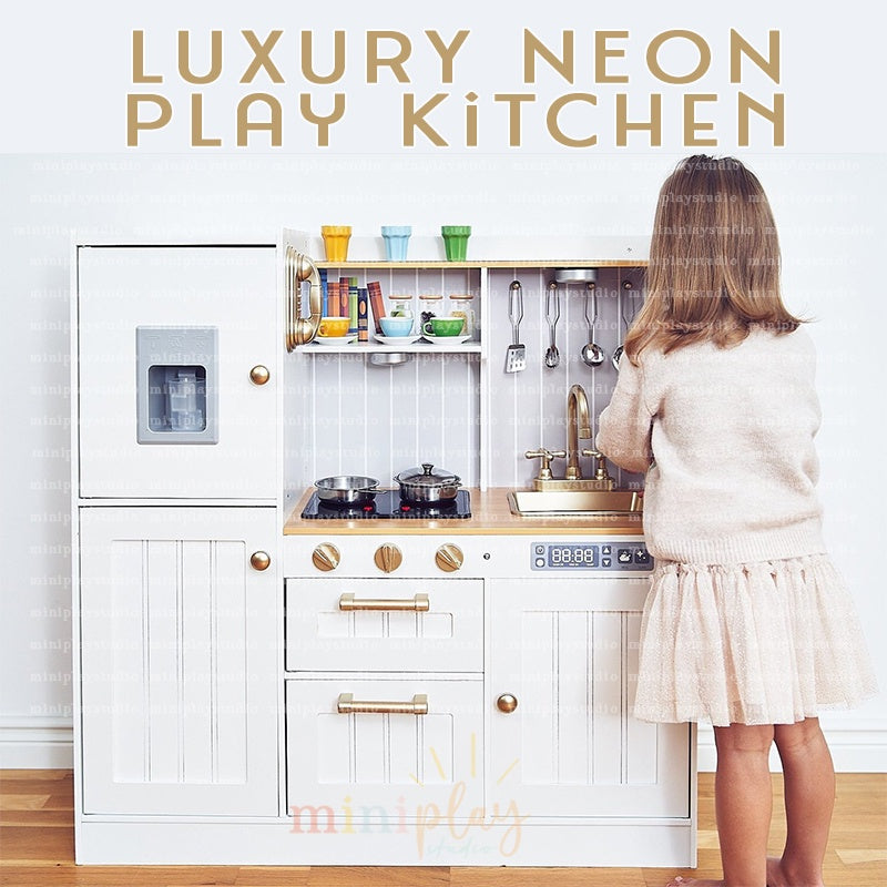 Luxury Neon Kitchen