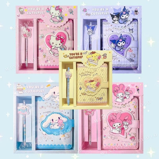 Sanrio Diary Notebook Set