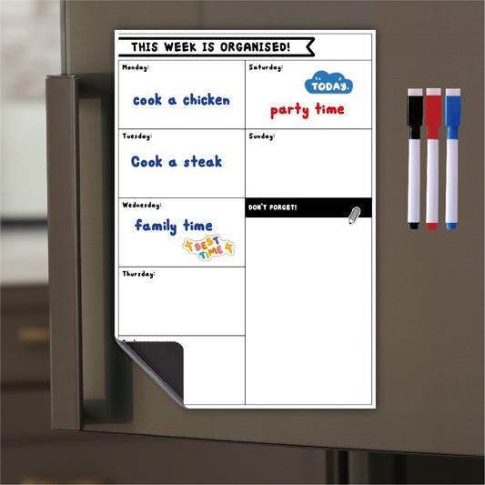 This Week is Organised! Fridge Magnet