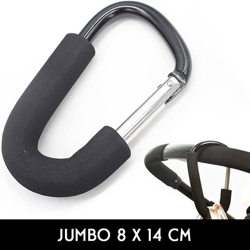 Large Stroller Carabiner Hooks