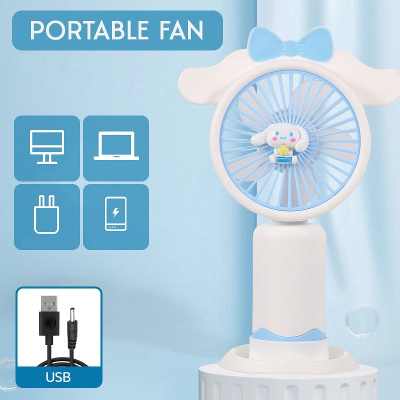 Sanrio Portable Mini Fans USB Rechargeable
