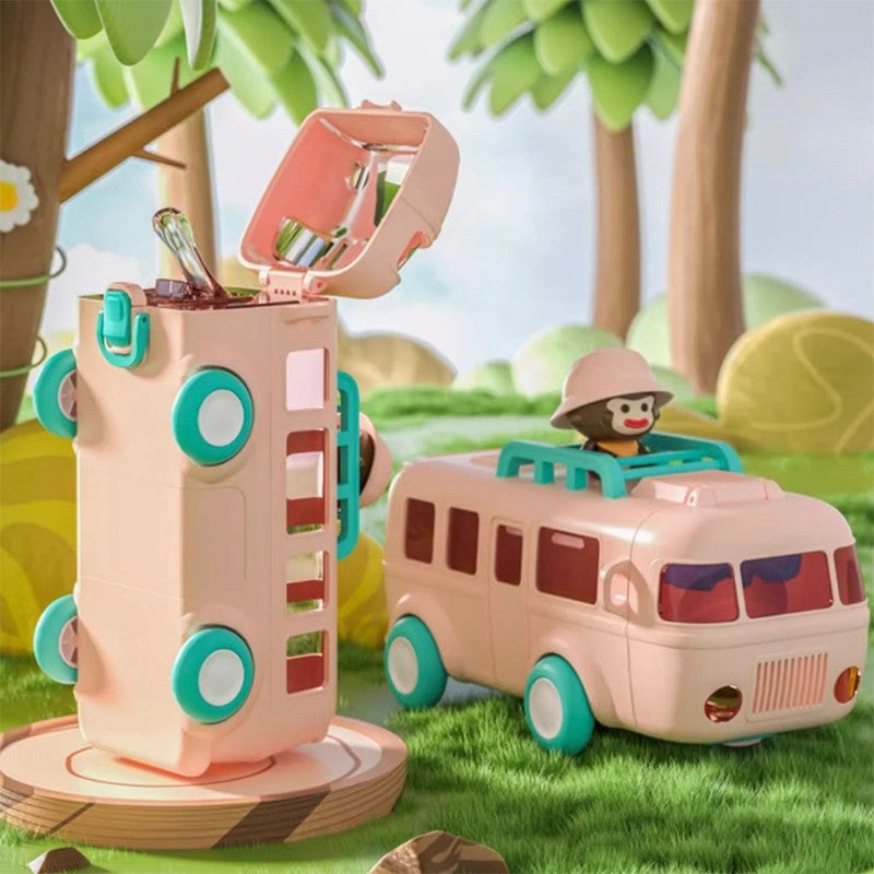 Monkey Bus Water Bottle 500ml