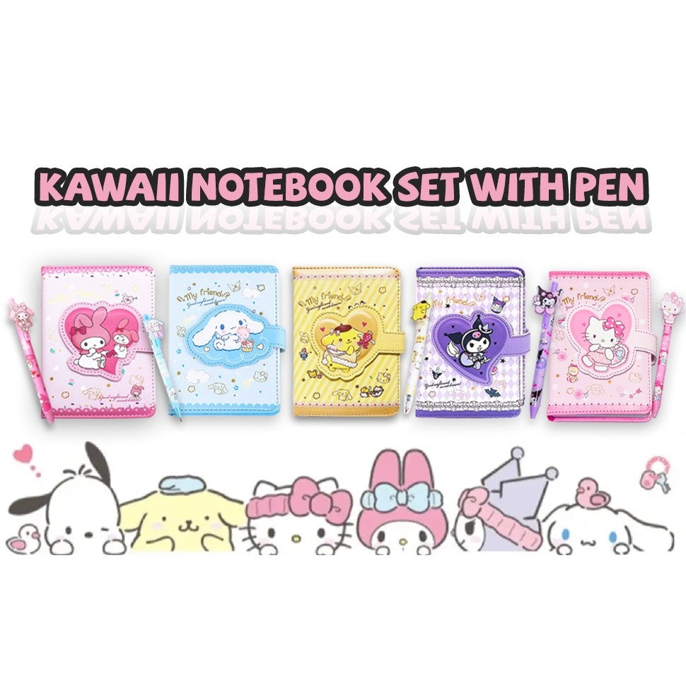 Cinnamoroll Notebook Gel Pen