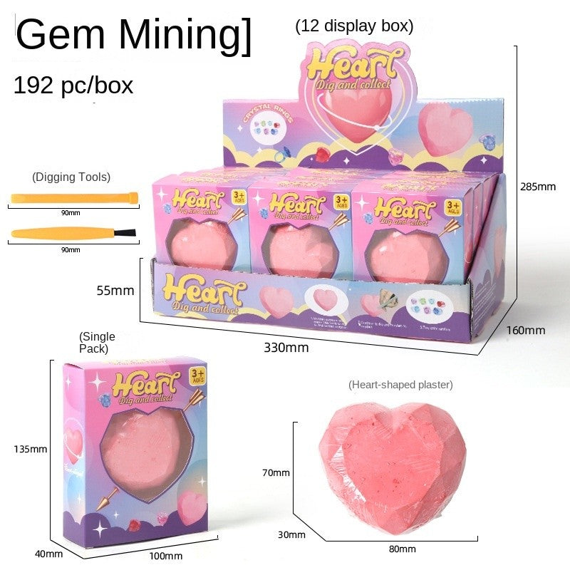 Heart Dig Gemstone