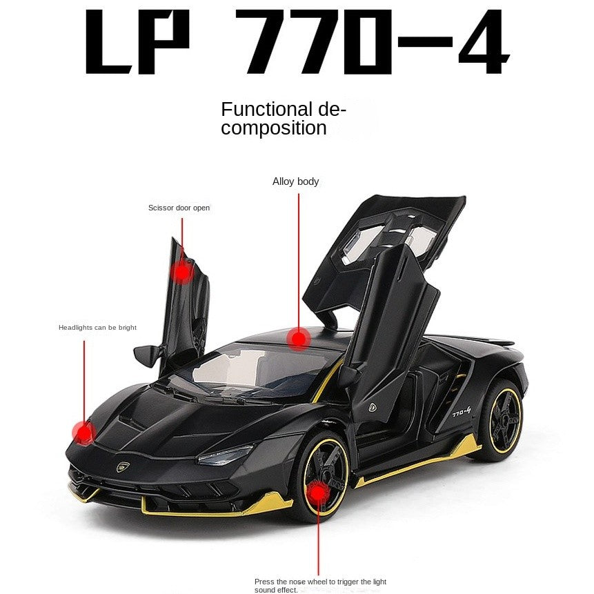 1:32 Lambo-Style LP 770-4 with Lights Sound