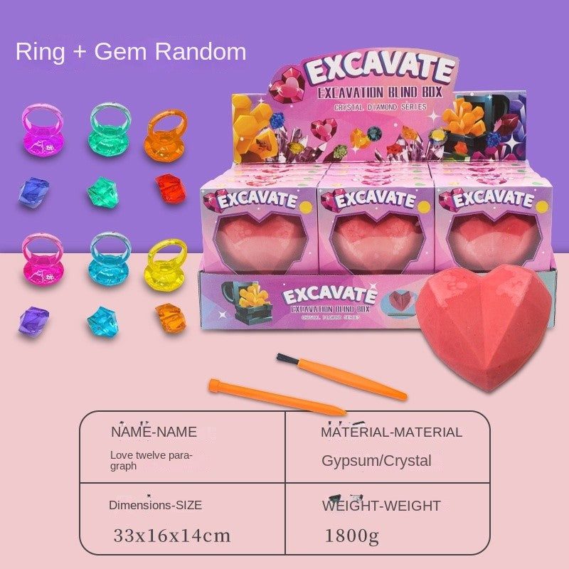 Heart Dig Gemstone