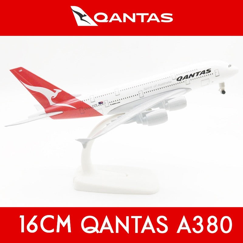 Qantas Australia Airlines A380 Aircraf Plane Model