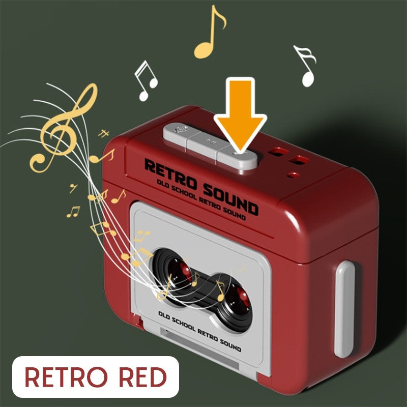 Retro Tape Recorder Cassette Player