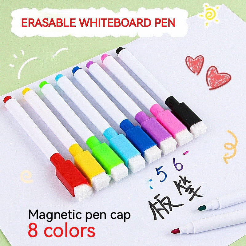 Magnetic Whiteboard Marker Pen with Eraser