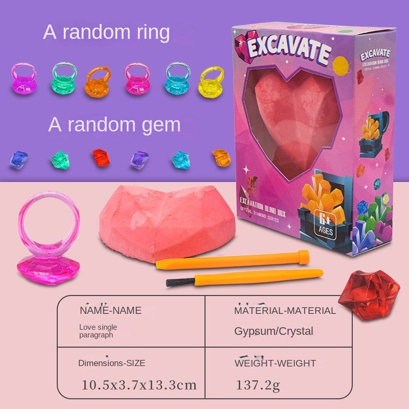 Heart Dig Gemstone