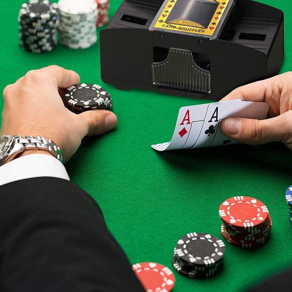Wave Sensor Auto Electric Cards Shuffler