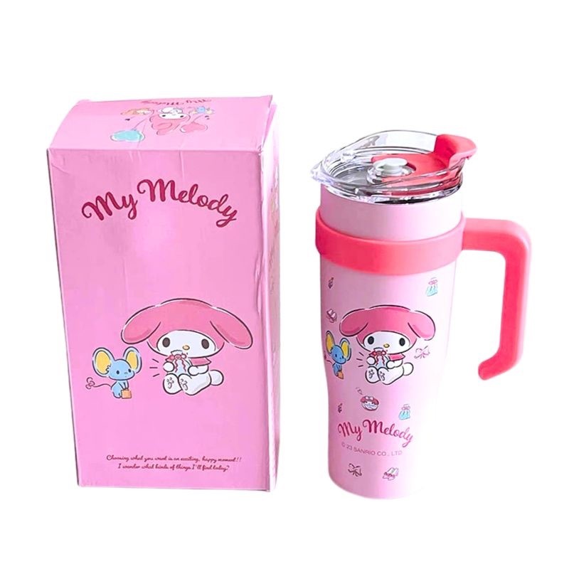 Sanrio Tumbler with Lid 860ml