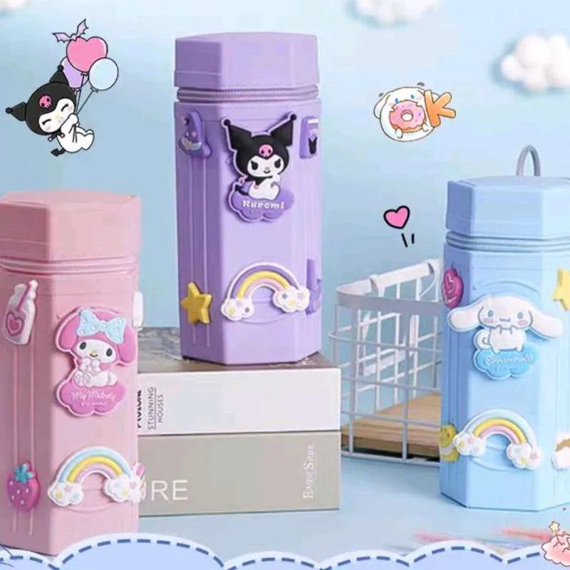 My Melody Hexagon Pencil Case