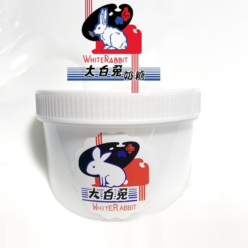 White Rabbit Fluffy Butter Slime Sensory Toy