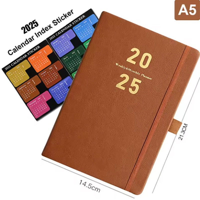2025 Weekly Monthly A5 Planner
