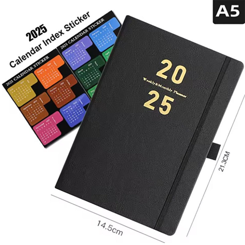 2025 Weekly Monthly A5 Planner