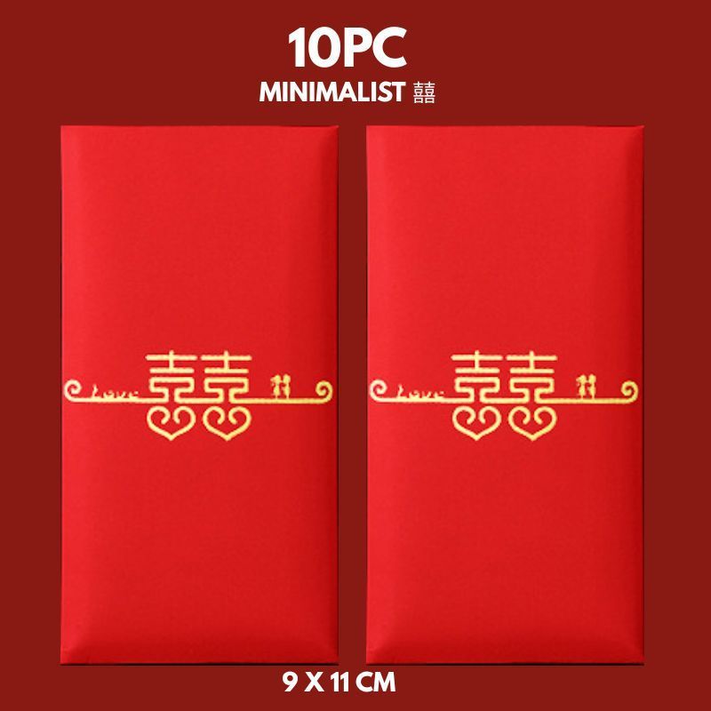 🌟 SG STOCK 🌟 囍 Wedding Ang Bao Shuang Xi Red Packets Angpao 结婚红包 Wedding Angbao Gifts Money Envelope