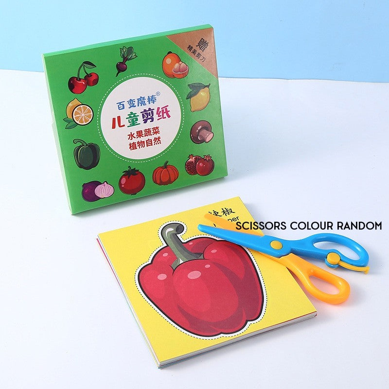 Paper Cutting Children Kids Safety Scissor Toys
