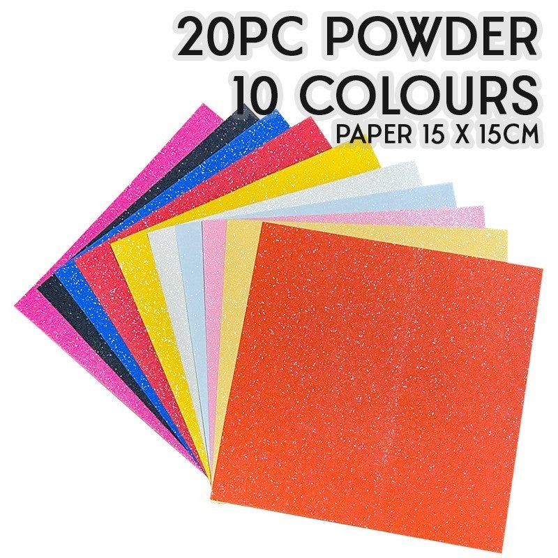 15cm Square Coloured Origami Folding Paper 3D Craft DIY Folded Paper Crafts