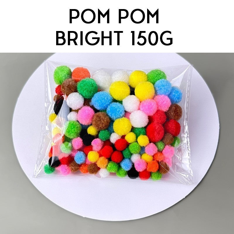 10pc Crepe Tassel Paper Colour Crinkled Flower Making DIY Art Craft