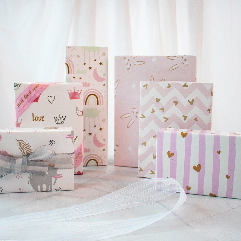 High Quality Prints Birthday Gifts Wrapper Children Kids Xmas Gift Wrapping Paper