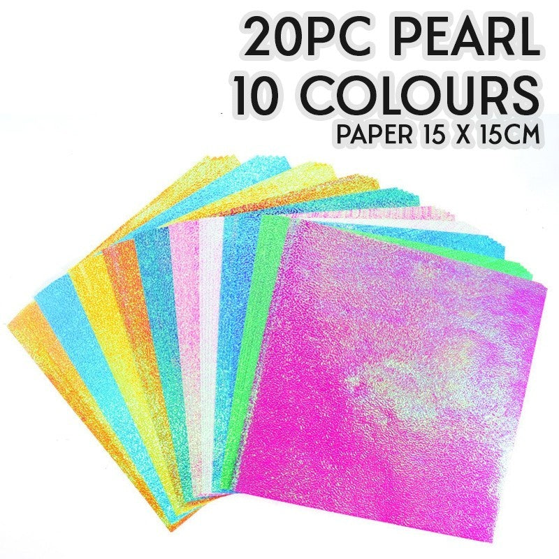 15cm Square Coloured Origami Folding Paper 3D Craft DIY Folded Paper Crafts