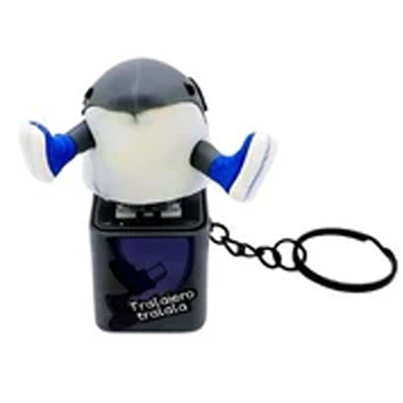Italian Brainrot Fidget Light Keychain Clicker Toy