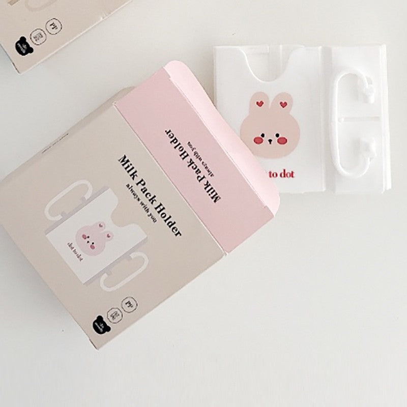 Carton Milk Kids Packet Drinks Holder