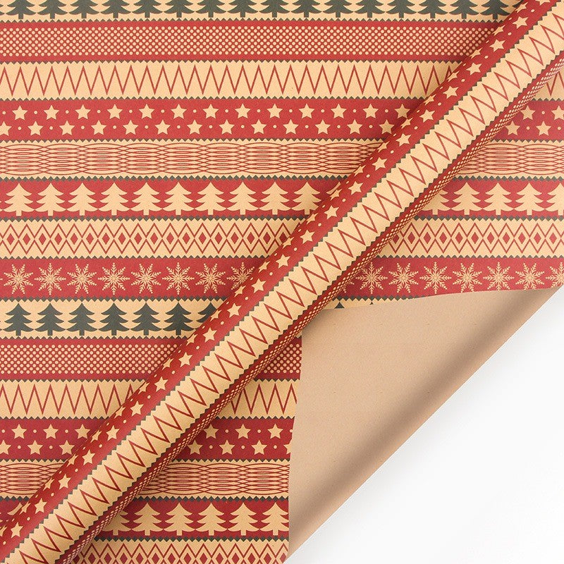 High Quality Kraft Gifts Wrapper Children Birthday Kids Christmas Gift Wrapping Paper