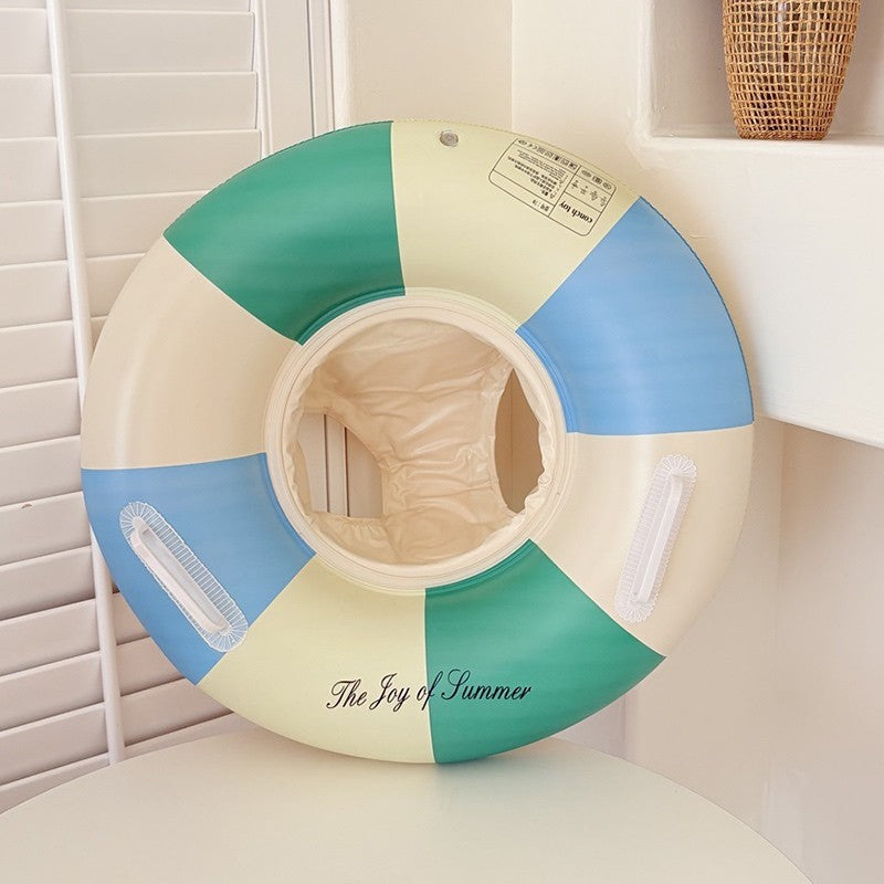 Joy Stripe Baby Float with Seat Handles